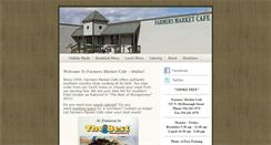 Desktop Screenshot of farmersmarketcafe.net